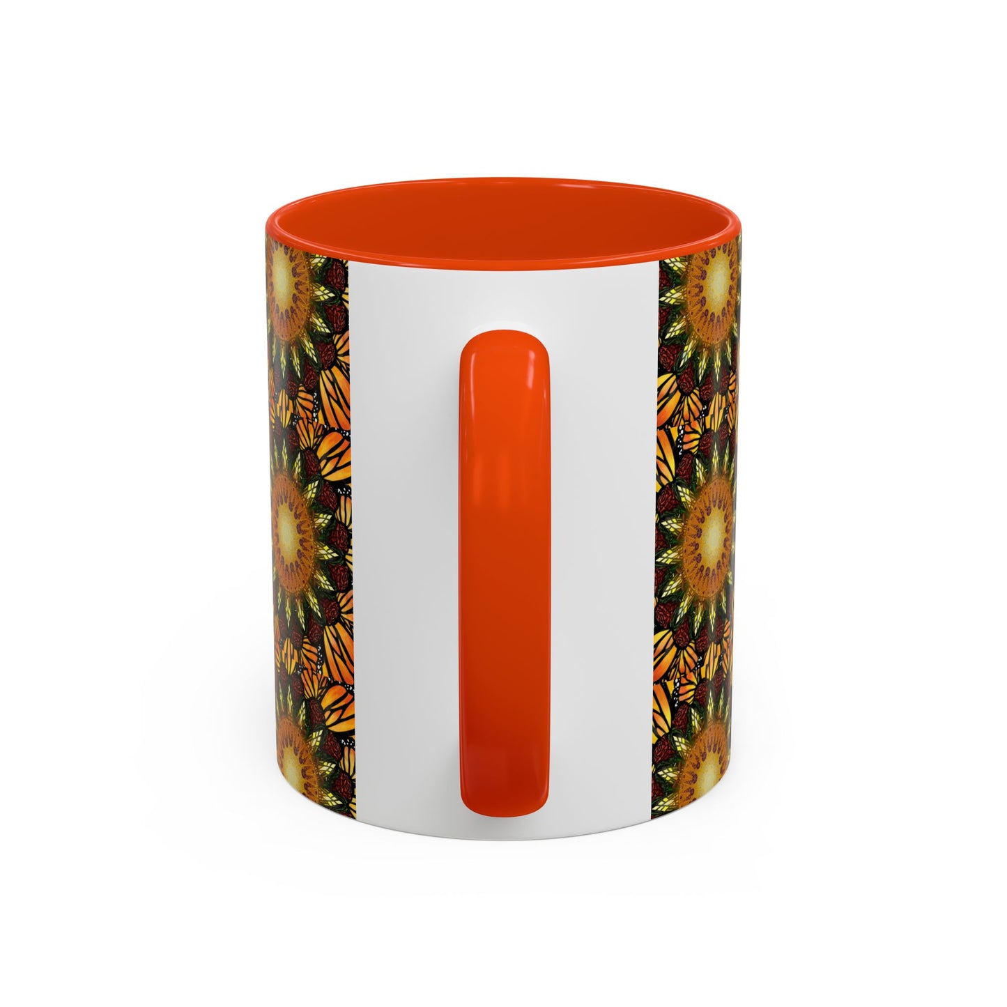 Pacio, Adam - Monarch Butterfly Mandala - Colorful Accent Mugs