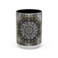 Pacio, Adam - Memento Mori Mandala - Colorful Accent Mugs