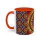 Pacio, Adam - Solar Disc Mandala - Colorful Accent Mugs