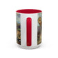 Redon, Odilon - The Cyclops (1914) - Colorful Accent Mugs