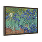 Van Gogh, Vincent - Irises (1889) - Matte Canvas, Framed