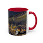 Pissarro, Camille - The Boulevard Montmartre At Night (1897) - Colorful Accent Mugs