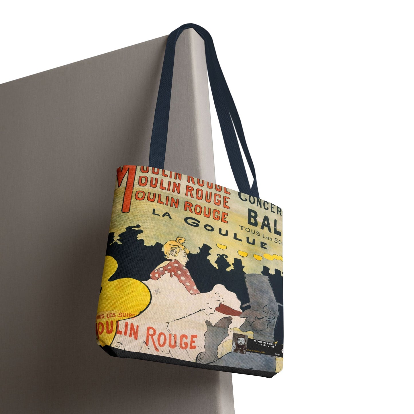 Toulouse-Lautrec, Henri - Moulin Rouge - La Goulue (1891) - Tote Bag