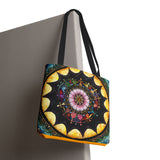 Obsidian Grandmothers Mandala - Tote Bag