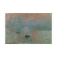 Monet, Claude - Impression, Sunrise (1872) - Canvas Block, unframed
