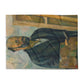 Cézanne, Paul - Portrait of the Artist with a Palette (1890) - Arctic Fleece Blanket