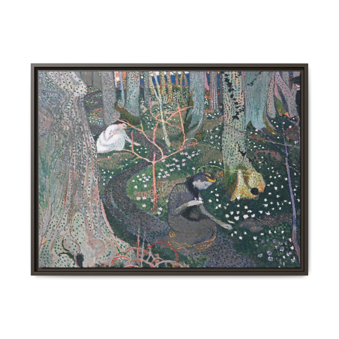 Denis, Maurice - April (1892) - Matte Canvas, Framed