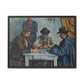 Cézanne, Paul - The Card Players (1892) - Matte Canvas, Framed