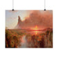 Church, Frederic Edwin - Cotopaxi -Eruption (1862) - Satin Posters