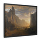 Bierstadt, Albert - Looking Down Yosemite Valley (1865) - Matte Canvas, Framed