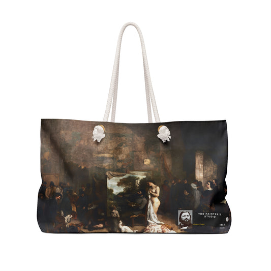 Courbet, Gustave - The Painter’s Studio (1855) - Weekender Bag