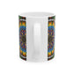 Pacio, Adam - Emerald Arrows Mandala - Ceramic Mug
