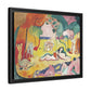 Matisse, Henri - The Joy of Life (1905) - Matte Canvas, Framed