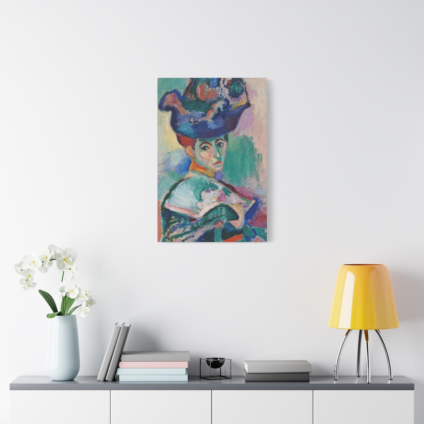 Matisse, Henri - Woman with a Hat (1905) - Canvas Block, unframed