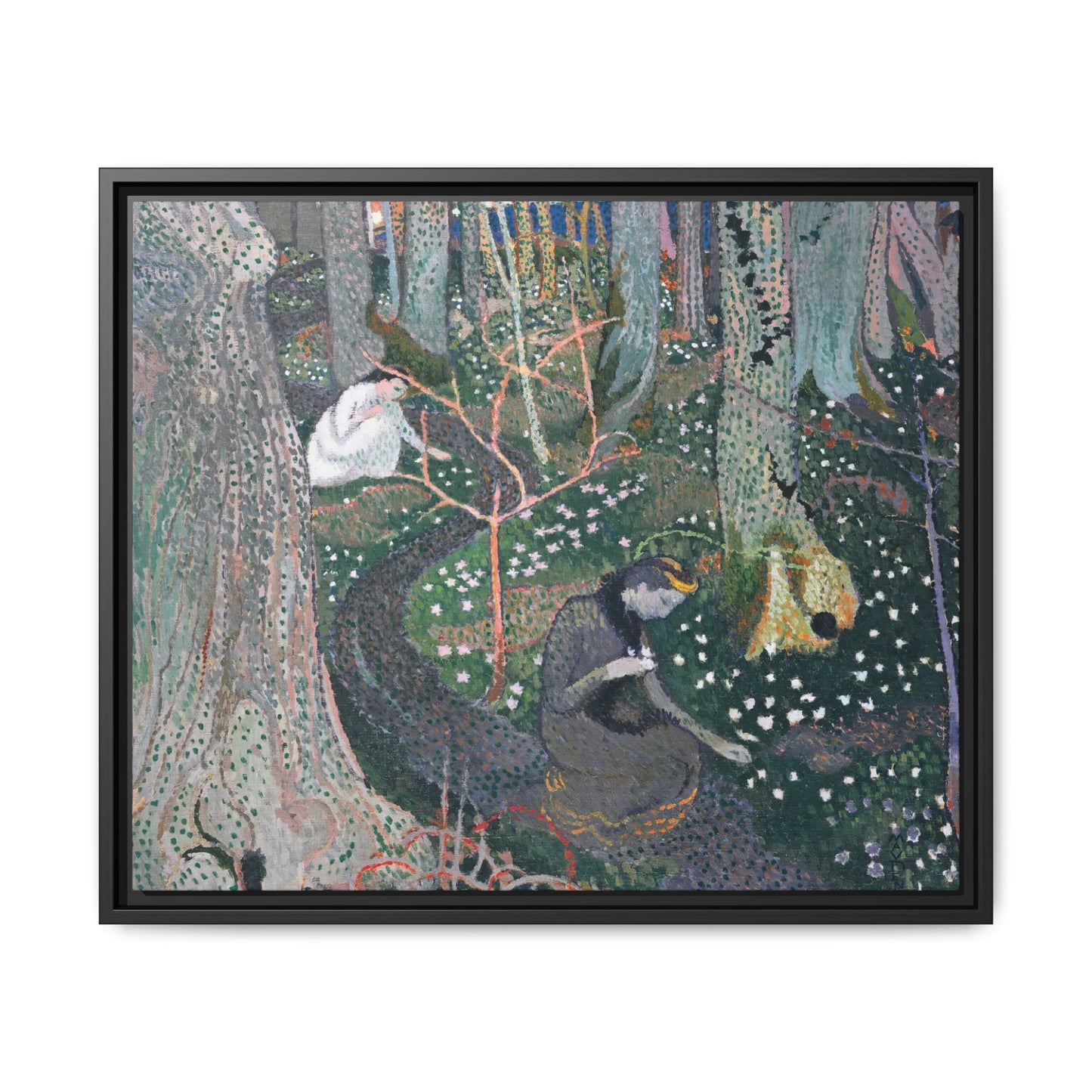 Denis, Maurice - April (1892) - Matte Canvas, Framed