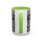 Pacio, Adam - Memento Mori Mandala - Colorful Accent Mugs