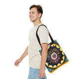 Obsidian Grandmothers Mandala - Tote Bag