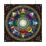 Mystic Jewel Mandala - Satin Poster