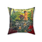 Ranson, Paul - The Lotus Bather (1906) - Suede Square Pillow