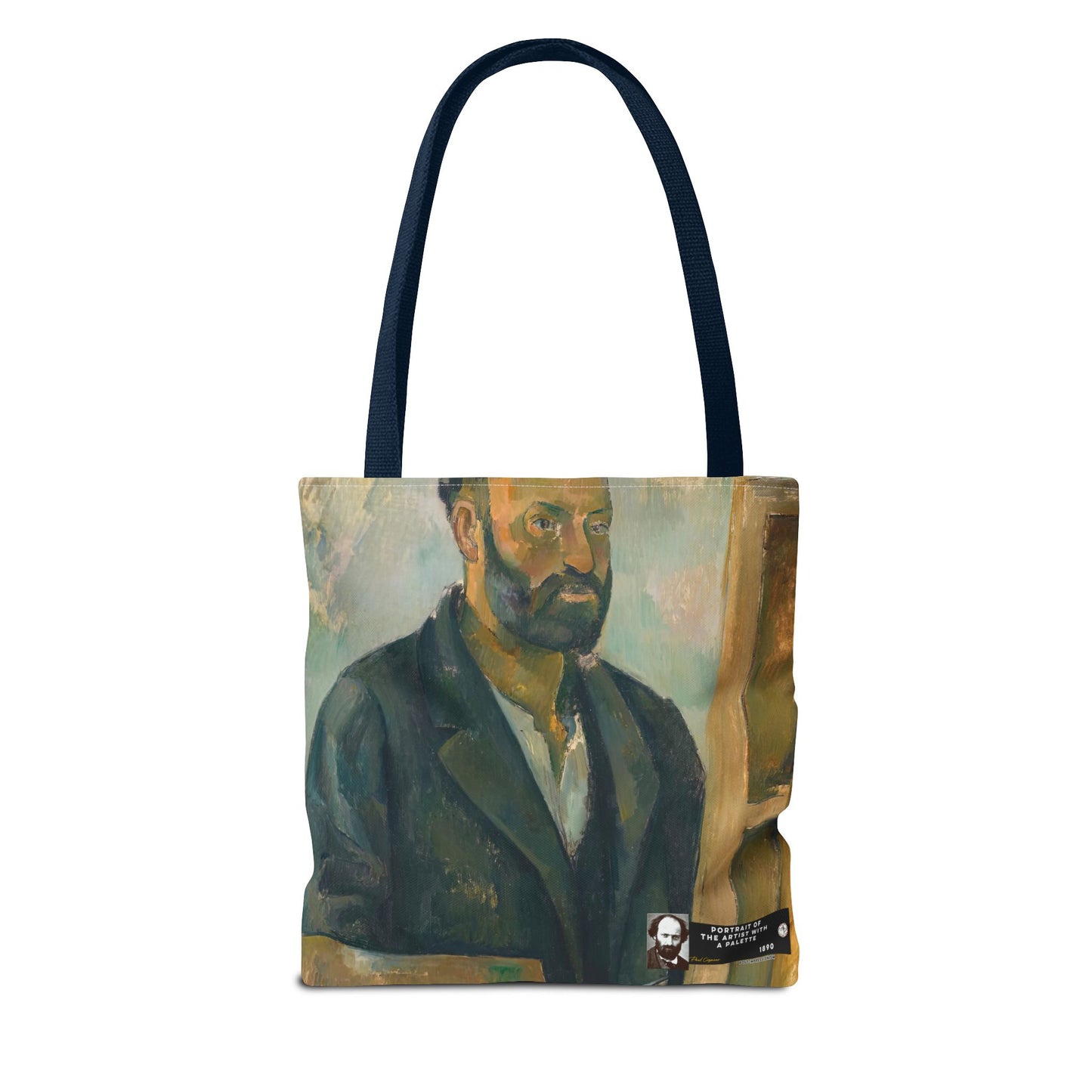 Cézanne, Paul - Portrait of the Artist with a Palette (1890) - Tote Bag