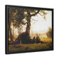 Bierstadt, Albert -  Guerrilla Warfare (1861) - Matte Canvas, Framed