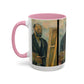 Cézanne, Paul - Portrait of the Artist with a Palette (1890) - Colorful Accent Mugs