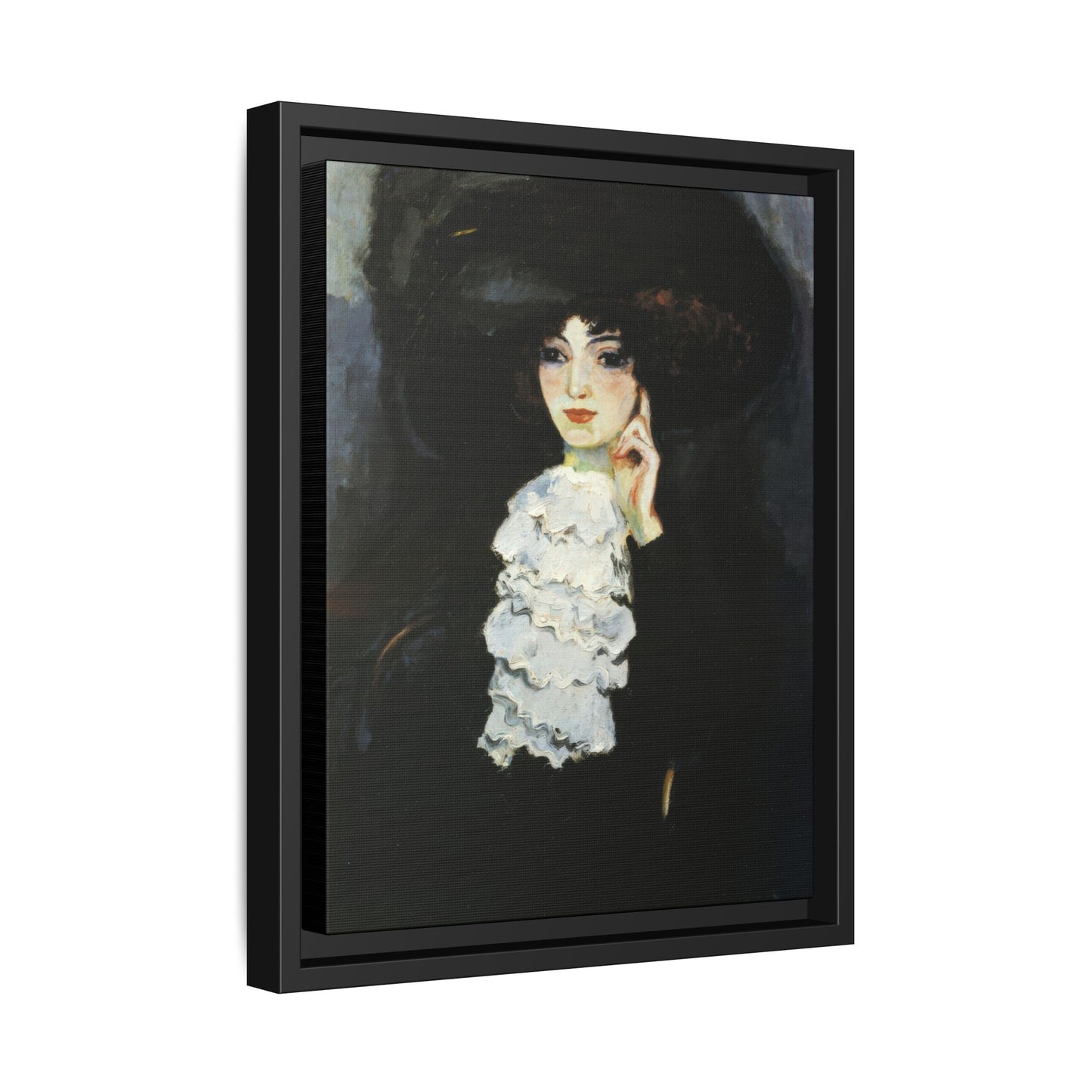 Van Dongen, Kees - Woman with Frill (1905) - Matte Canvas, Framed