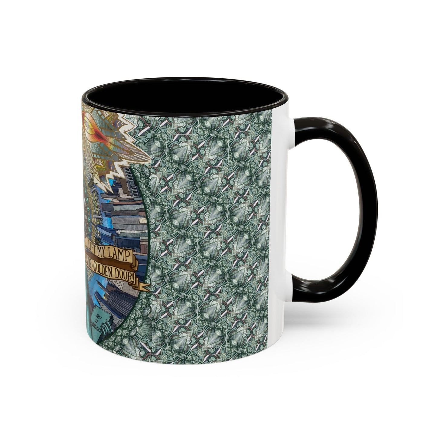 Pacio, Adam - Liberty Mandala - Colorful Accent Mugs