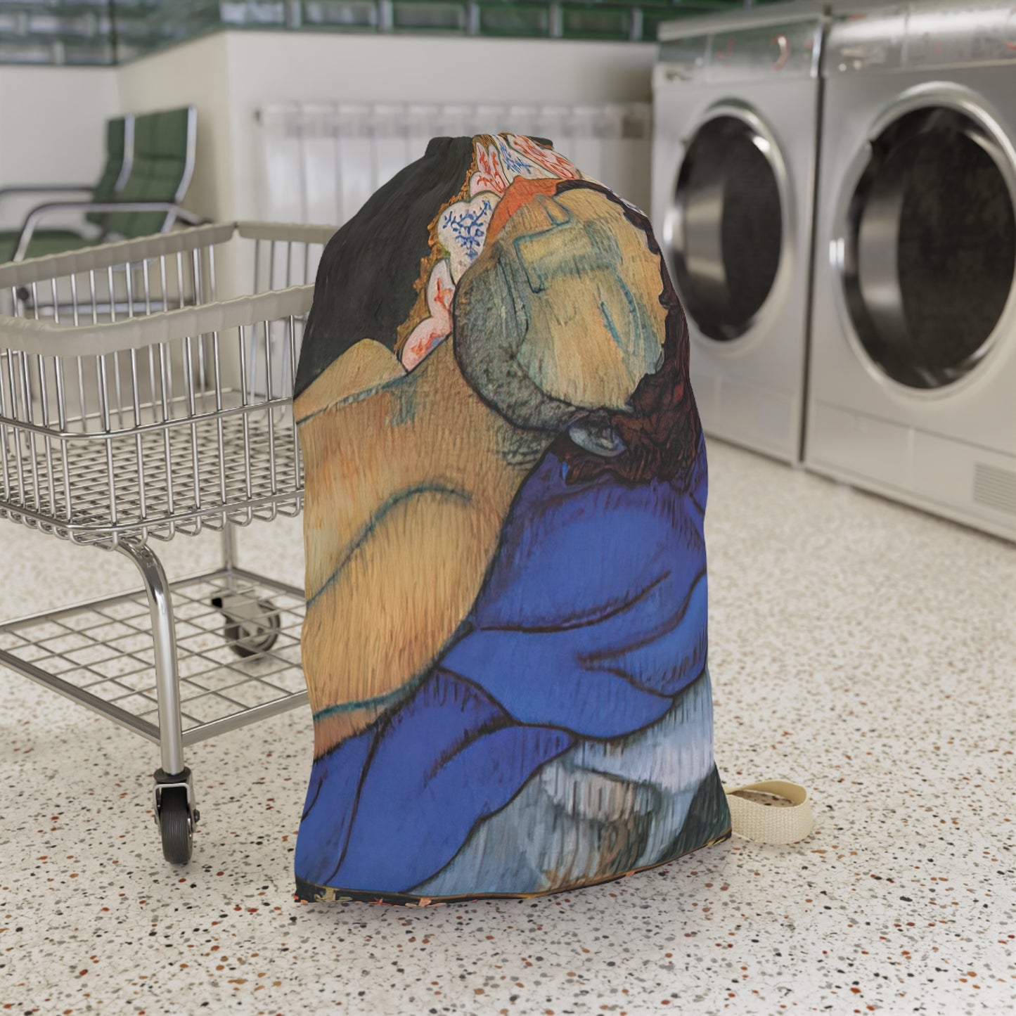 Filiger, Charles - The Recumbent Christ (1895) - Laundry Bag