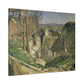 Cézanne, Paul - The House of the Hanged Man (1874) - Canvas Block, unframed