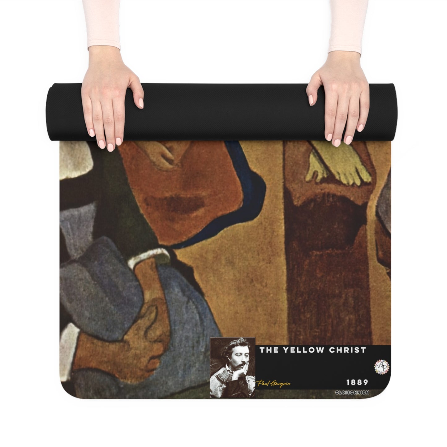 Gauguin, Paul - The Yellow Christ (1889) - Rubber Yoga Mat