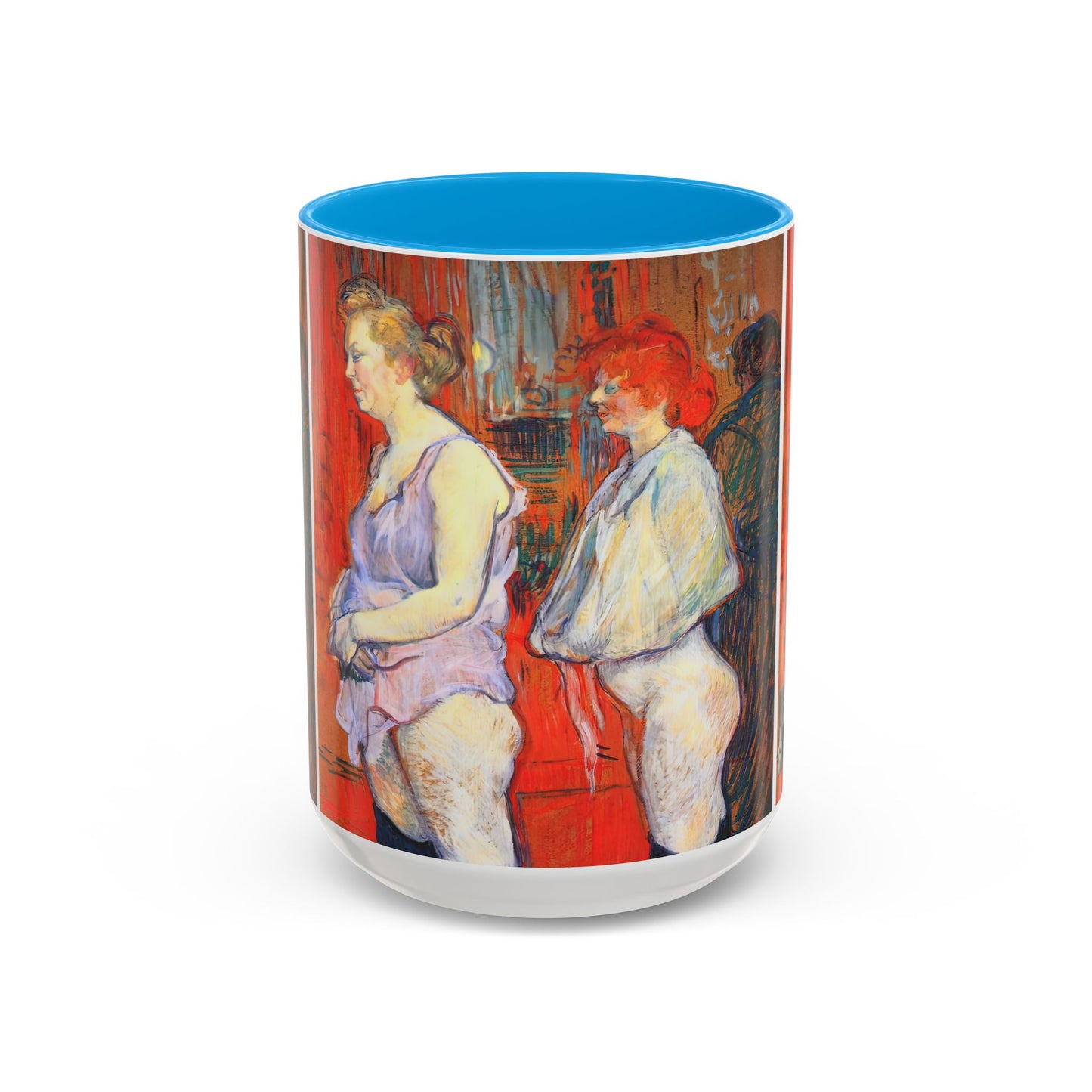 Toulouse-Lautrec, Henri - The Medical Inspection (1894) - Colorful Accent Mugs