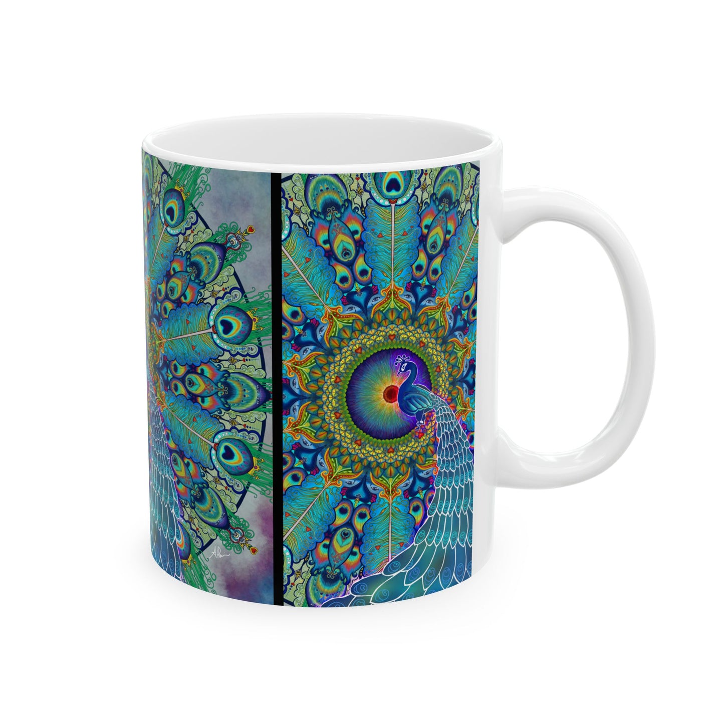 Pacio, Adam - Melek Taus Mandala - Ceramic Mug