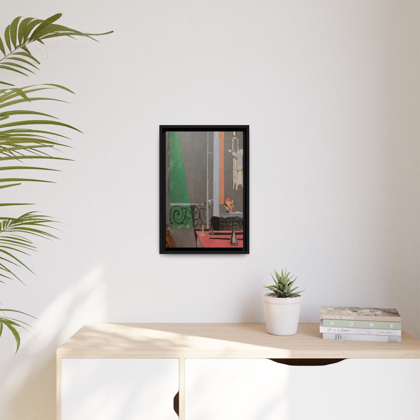 Matisse, Henri - Piano Lesson (1916) - Matte Canvas, Framed