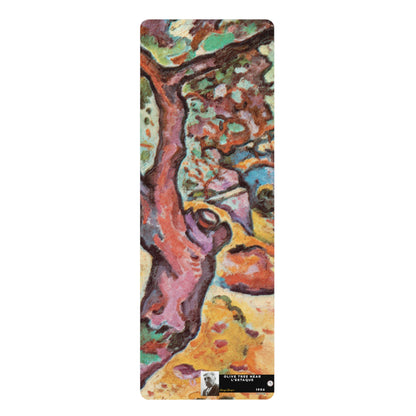 Braque, Georges - Olive Tree near L'Estaque (1906) - Rubber Yoga Mat