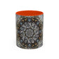 Pacio, Adam - Memento Mori Mandala - Colorful Accent Mugs