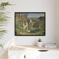 Cézanne, Paul - The House of the Hanged Man, Auvers-sur-Oise (1874) - Matte Canvas, Framed