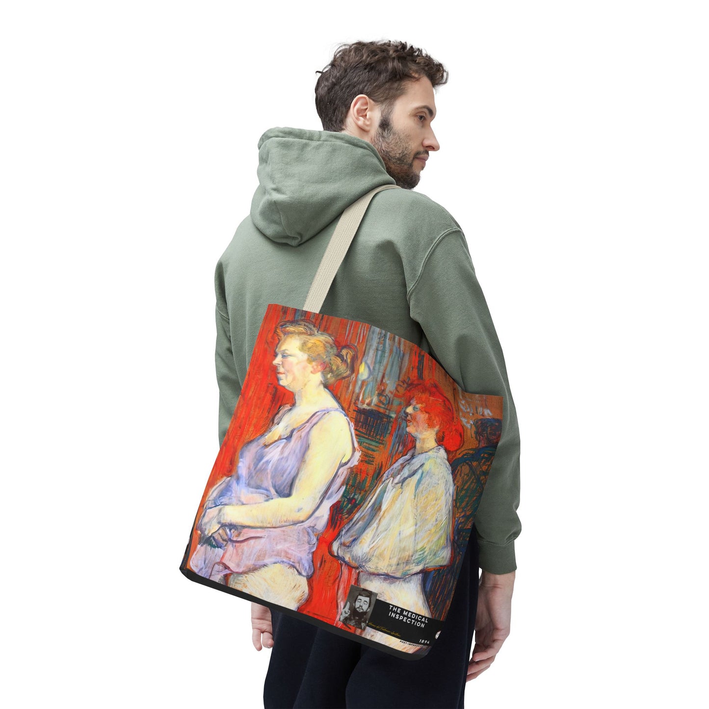 Toulouse-Lautrec, Henri - The Medical Inspection (1894) - Tote Bag