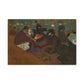 Lautrec, Henri - At the Moulin Rouge (1892) - Canvas Block, unframed