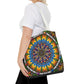 Pacio, Adam - Emerald Arrows Mandala - Tote Bag