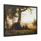 Bierstadt, Albert -  Guerrilla Warfare (1861) - Matte Canvas, Framed