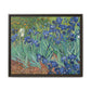 Van Gogh, Vincent - Irises (1889) - Matte Canvas, Framed