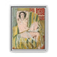 Matisse, Henri - Odalisque with Raised Arms (1923) - Matte Canvas, Framed