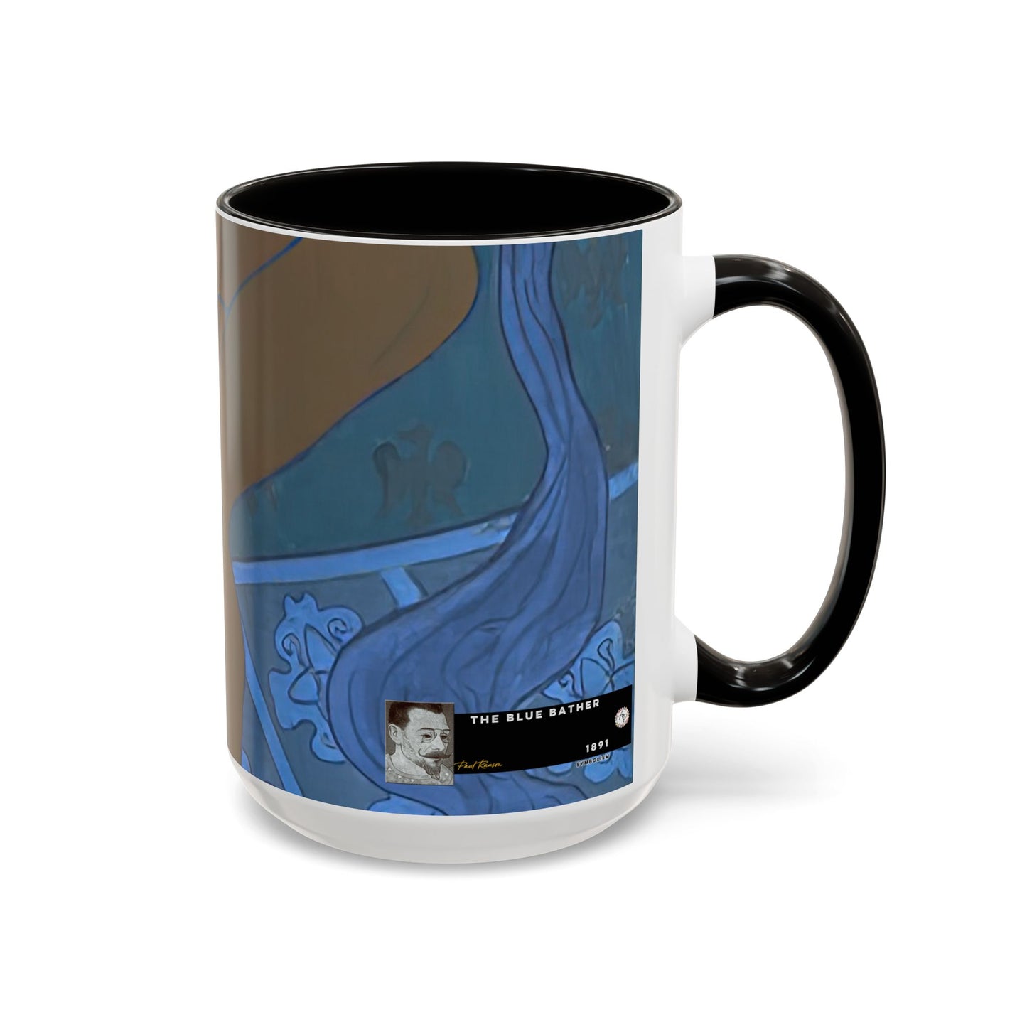 Ranson, Paul - The Blue Bather (1891) - Colorful Accent Mugs