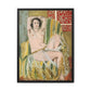 Matisse, Henri - Odalisque with Raised Arms (1923) - Matte Canvas, Framed