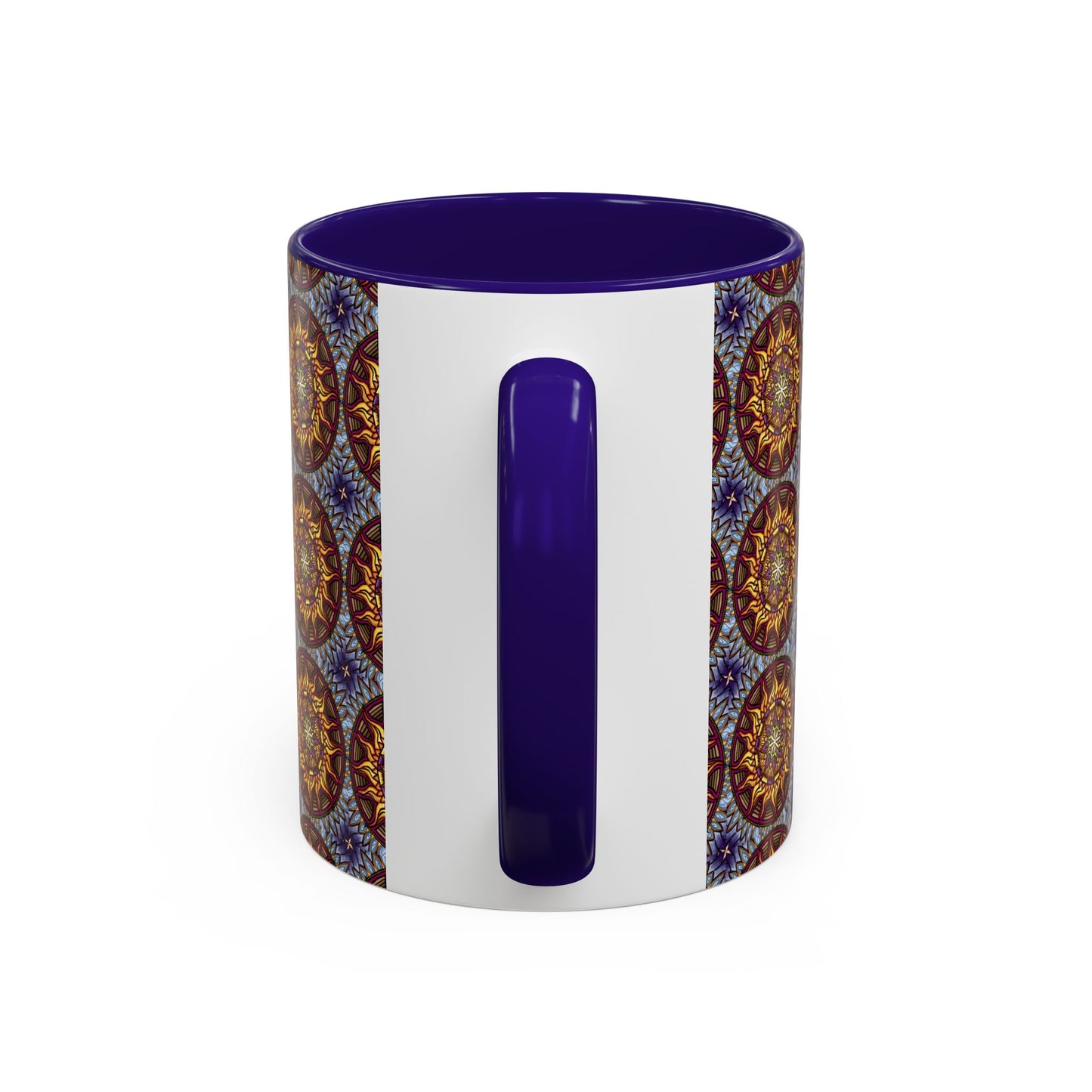 Pacio, Adam - Solar Disc Mandala - Colorful Accent Mugs