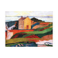 Filiger, Charles - The Hangman’s House (1891) - Canvas Block, unframed