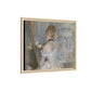 Morisot, Berthe - Woman at Her Toilette (1880) - Matte Canvas, Framed