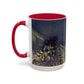 Pissarro, Camille - The Boulevard Montmartre At Night (1897) - Colorful Accent Mugs