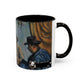 Cézanne, Paul - The Card Players (1892) - Colorful Accent Mugs
